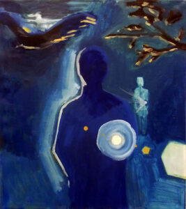 hlídač / watcher, ?x? cm, akryl na plátně / acrylic on canvas, 2011
