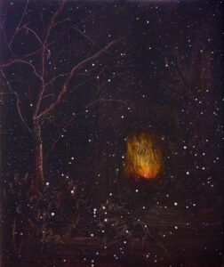 malé dmýcení / dmýcení – small, akryl na plátně/acrylic on canvas, ??? cm, 2011