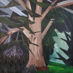 strom / tree, 90x90cm, akryl na plátně / acrylic on canvas, 2012