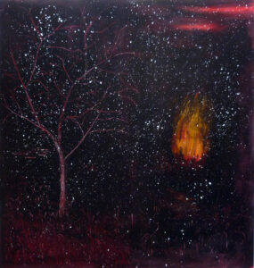 dmýcení, akryl na plátně / acrylic on canvas, 190x200 cm, 2012