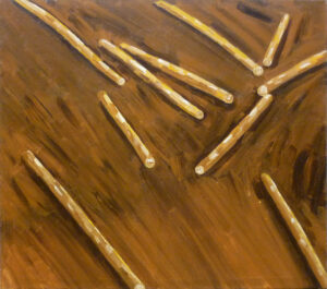 finské dřevo / finnish wood, akryl na plátně / acrylic on canvas, 135x120 cm, 2012