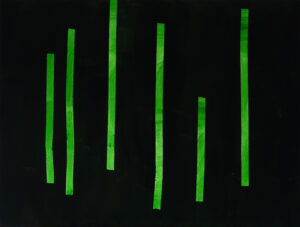 chaluhy 1 / algae 1, 105x80 cm, akryl na plátně / acrylic on canvas, 2015