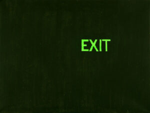 vstup / entrance, 105x80 cm, akryl na plátně / acrylic on canvas, 2015