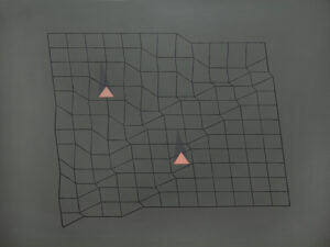 temné vědomí – dark consciousness, 90x120 cm, akryl na plátně – acrylic on canvas, 2021