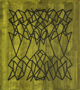 souvislosti – context, 95x85 cm, akryl na plátně, 2022