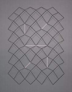 drátokaznost – wire decay, 70x55 cm, akryl na plátně – acrylic on canvas, 2022 foto-me_canon
