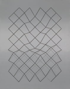 průzkum situace – survey of the situation, 70x55 cm, akryl na plátně – acrylic on canvas, 2022 foto-Marcel Rozhoň