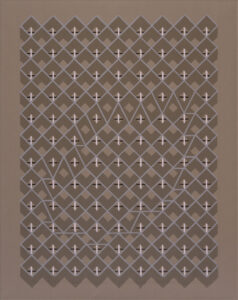 konstruct, 70x55 cm, akryl na plátně – acrylic on canvas, 2023