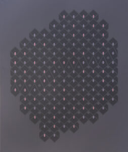 konstruct 5, 190x160 cm, akryl na plátně – acrylic on canvas, 2023