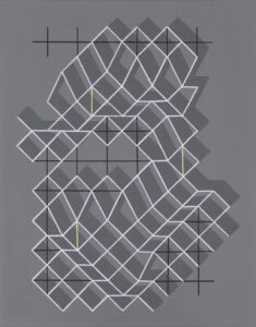 data array 2, 70x55 cm, akryl na plátně – acrylic on canvas, 2023