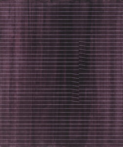 jizva v horizontu – scar on the horizon, 190x160 cm, akryl na plátně – acrylic on canvas, 2024