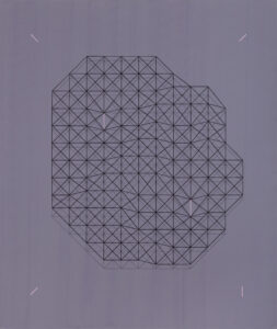 pole 2 – array 2, 190x160 cm, akryl na plátně – acrylic on canvas, 2024